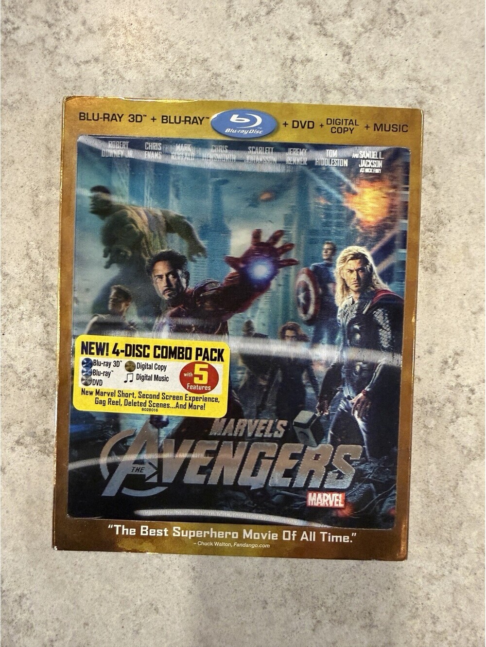 The Avengers (Blu-ray 3D, 2012)